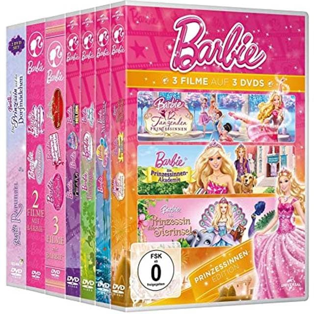 Barbie 19 Filme Set Edition 19 DVDs