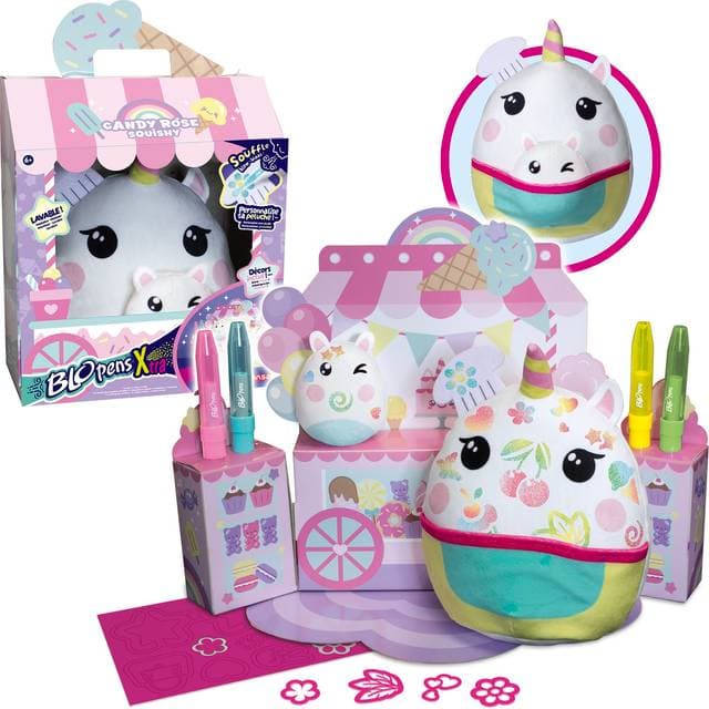 Lansay Blo Pens X-tra Candy Rose Squishy Figur