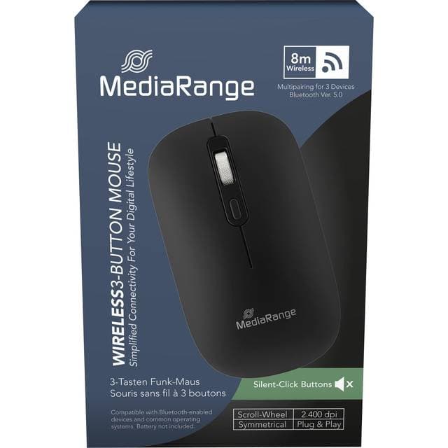 MediaRange MROS267 Bluetooth Ambidextrous Optisk Bluetooth
