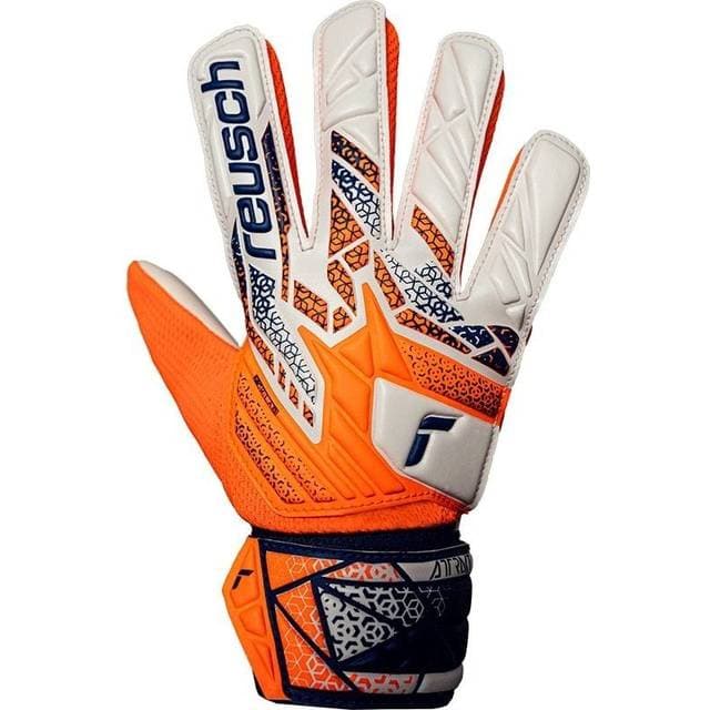 reusch Attrakt Starter Solid Energize Målmandshandske - Orange/Blå