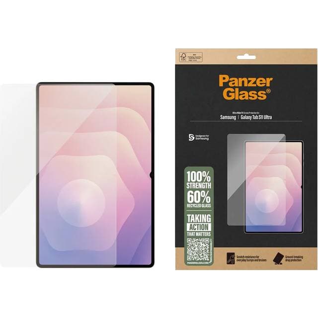 PanzerGlass Ultra-Wide Fit Screen Protector Samsung Galaxy Tab S11 Ultra