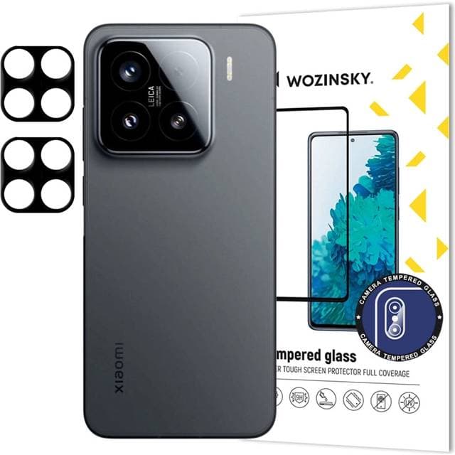 Wozinsky Full Camera Glass Redmi Note 14 Pro Plus 5G 2-Pak