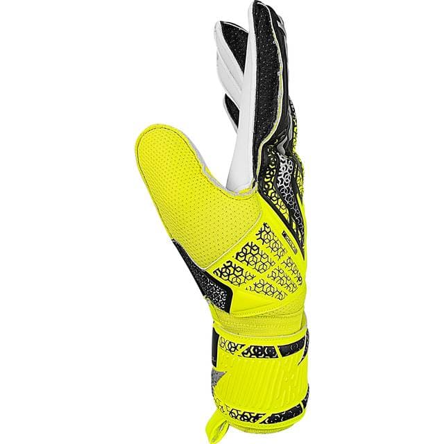 reusch Attrakt Solid Målmandshandsker - Gul-Sort