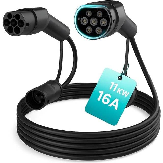SeKraft Ladekabel Type 2 16 A 11 kW 5 meter