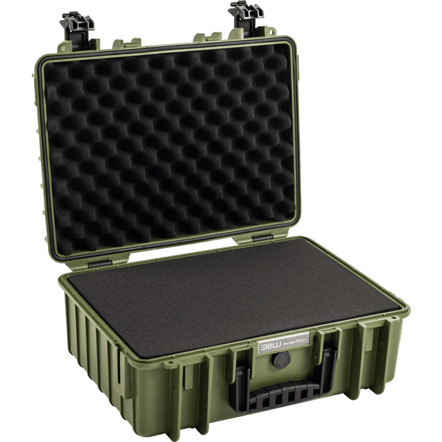 B&W Outdoor Cases Type 5000 Bronze Žalias