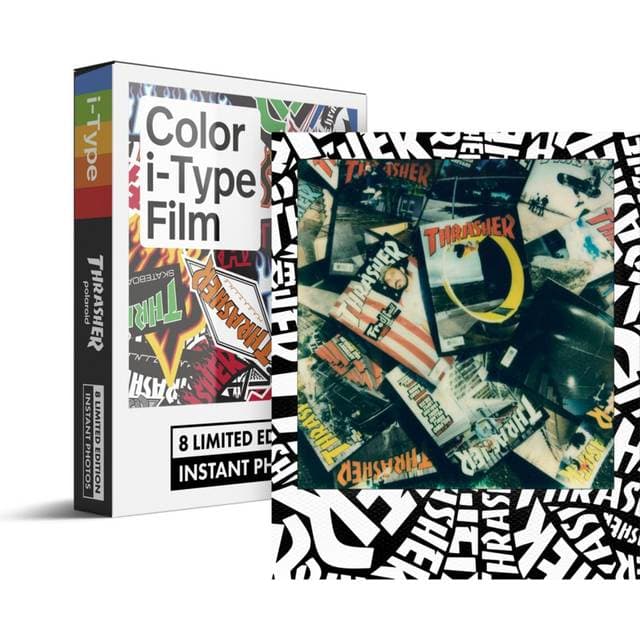Polaroid Color Film For I-Type Thrasher Edition