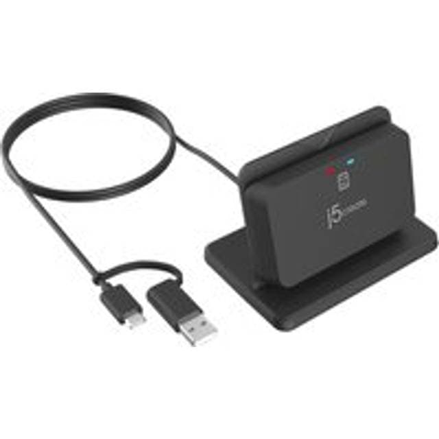 j5create JUR261 Smart Kortlæser USB 2.0 USB-C 3.2 Gen 1
