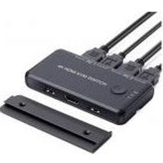 Generique Exertis Connect Mini KVM Switch 2 Port HDMI USB