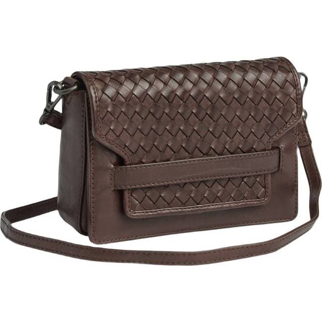 Markberg Vanyambg Crossbody Bag Weave Dark Brown