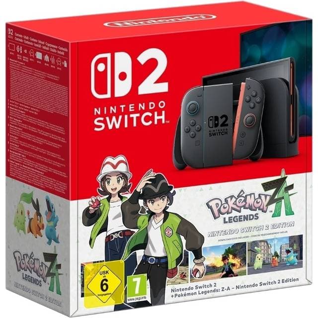 Nintendo Switch 2 inkl. Pokémon Legends: Z-A Bundle