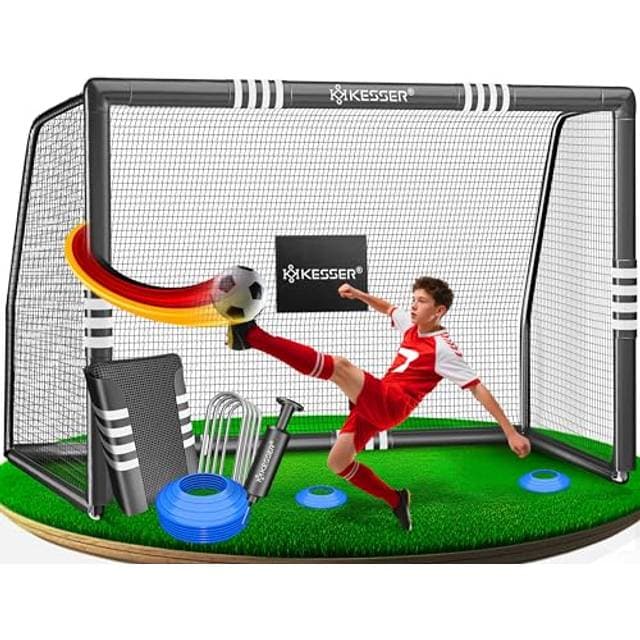 Kesser Fußballtor 300cm Training Schusstraining UV-Beständiges Netz