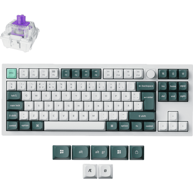 Keychron Q3 HE 80% Knob Wireless Tri-Mode Gaming Tastatur