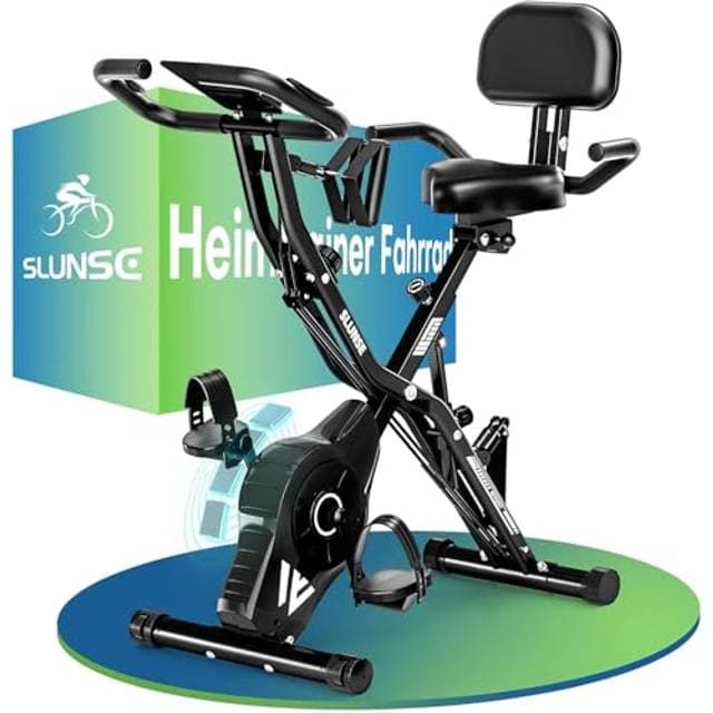 Slunse 2025 Hometrainer Fahrrad Mit Doppeldreieckrahmen