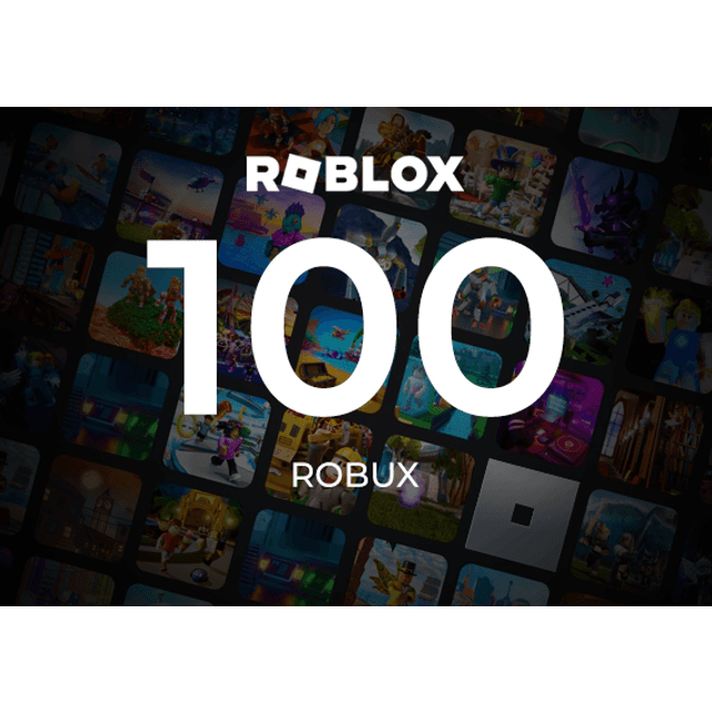 Roblox Card 100 Robux Key
