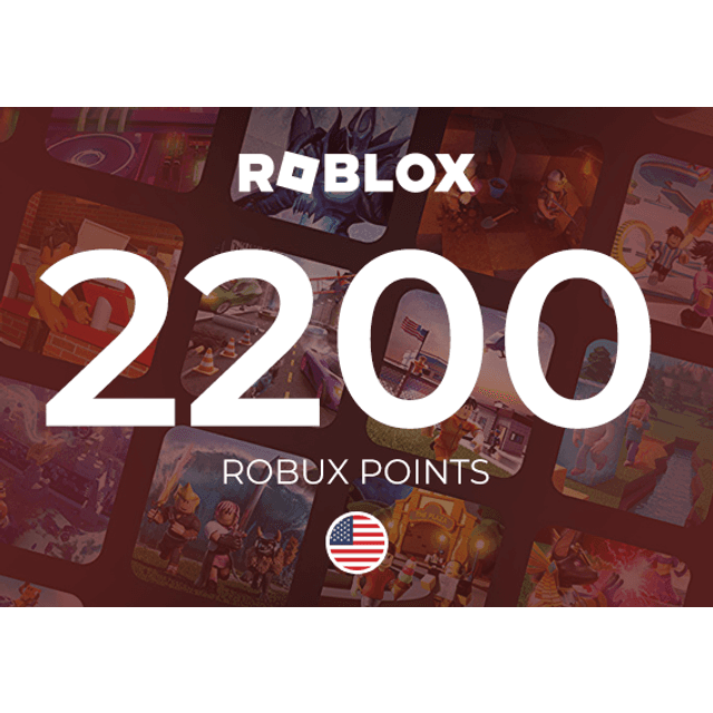 Roblox Card 2200 Robux Key