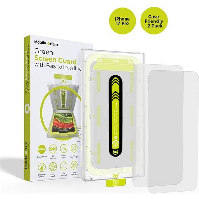 Mobile Origin Screen Guard Case Friendly 2 Pack