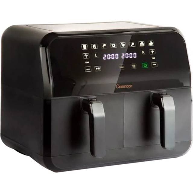 Xiaomi Onemoon D8 Heißluftfritteuse Doppelkorb 8 Liter Schwarz