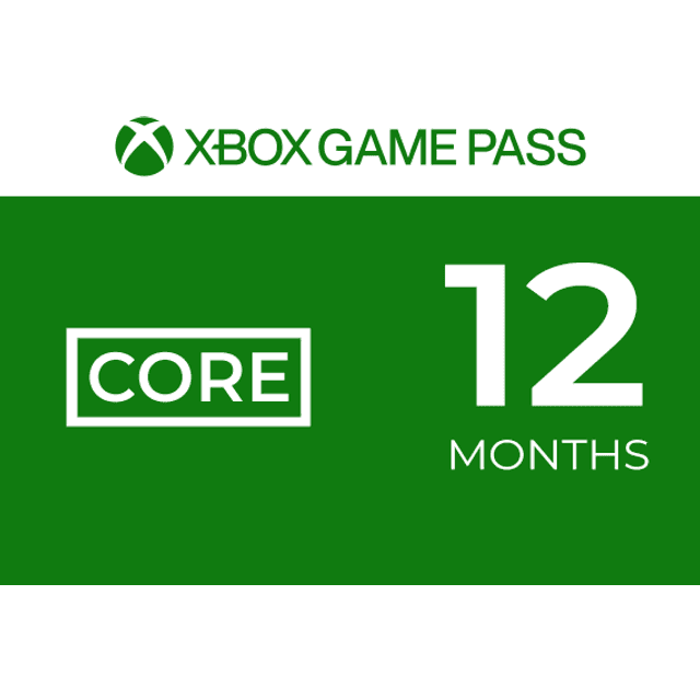 Xbox Game Pass Core Essential 12 Months Key