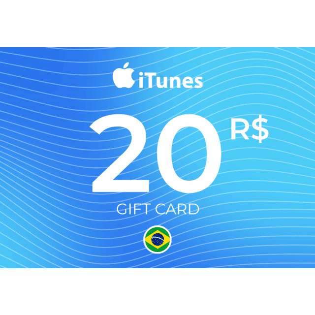 iTunes Gift Card 20 BRL Key Brazil