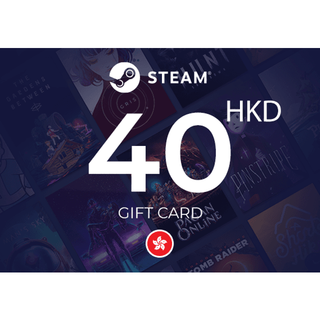 Steam Wallet Gift Card 40 HKD