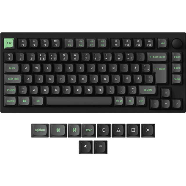 Keychron Lemokey P1 HE 75% Knob Wireless Magnetic Switch