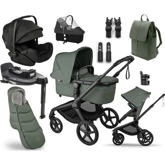 Bugaboo Fox 5 Renew Complete Black Forest Green