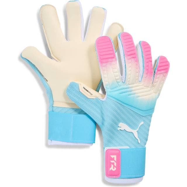 Puma Future Pro Re-Charge Goalkeeper Gloves Youth - Pink/Blå/Hvid