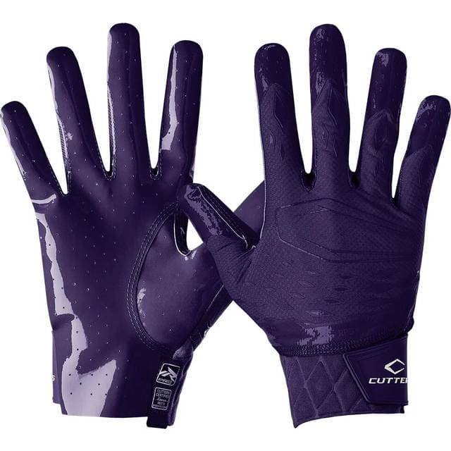 Cutters Rev Pro 5.0 Receiver Gloves - Solid Lila