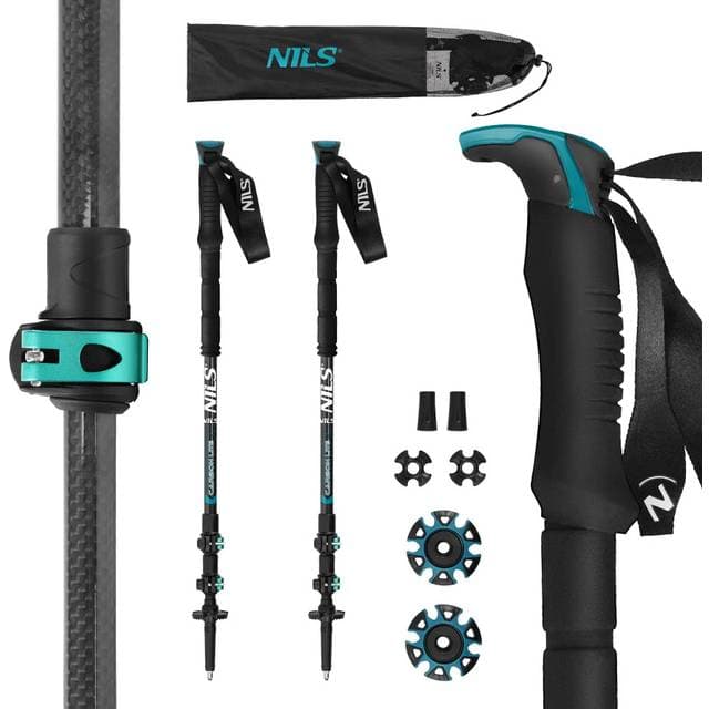 Nils Carbon TK8607 Justerbare Vandrestave