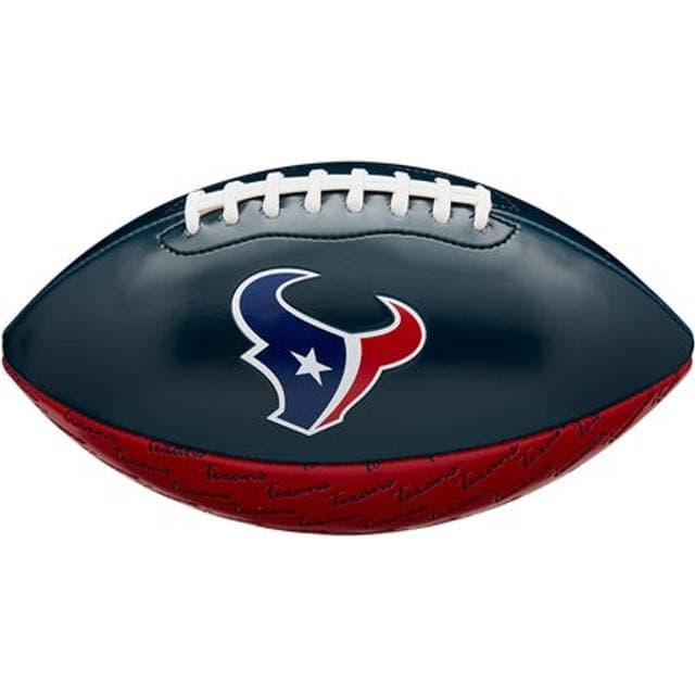 Wilson Mini NFL Team Blue Peewee Football Texans