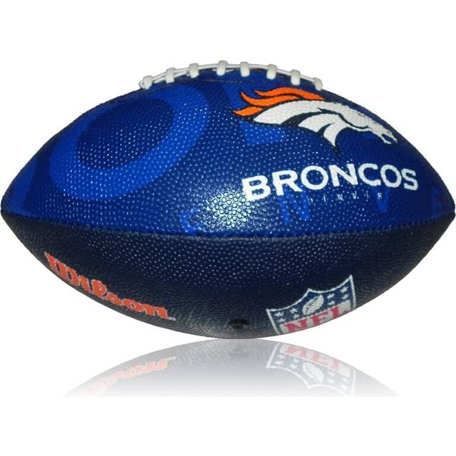 Wilson NFL Junior Denver Broncos Logo Football