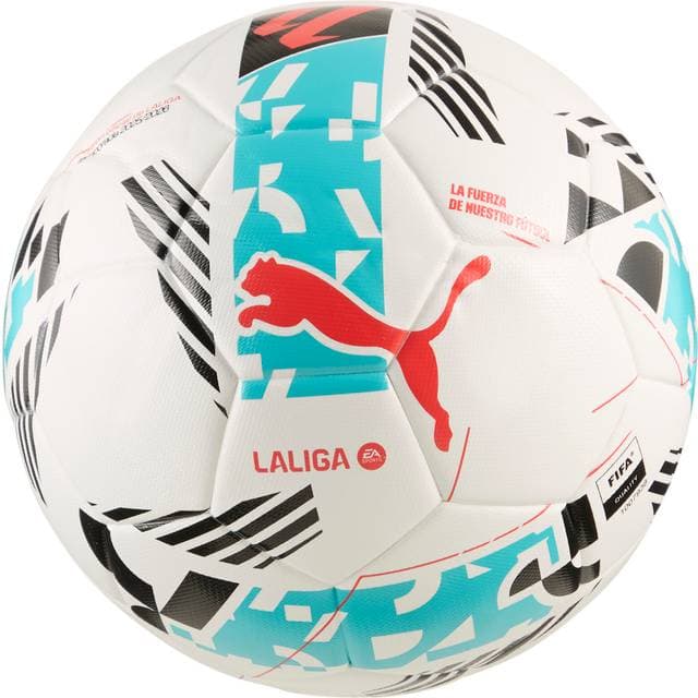 Puma Orbita LaLiga 1 Football White Multicolor