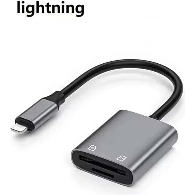 Nordic Lightning Kortlæser 2-Slots MicroSD UHS-I