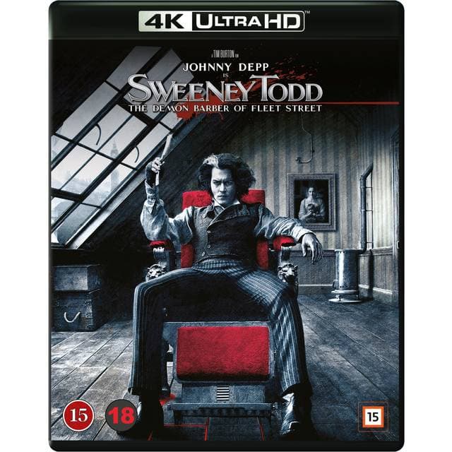 Sweeney Todd Den Djævelske Barber Fra Fleet Street 4K Blu-Ray