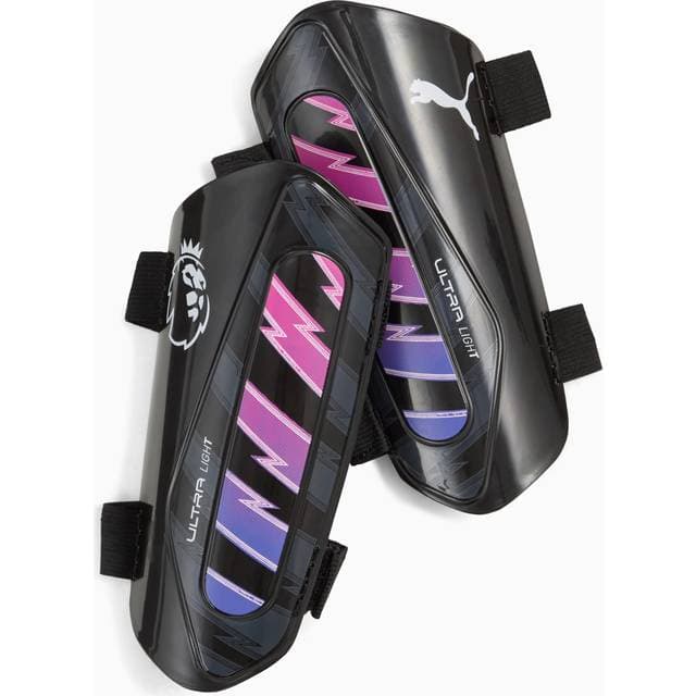 Puma Premier League Ultra Light Football Strap Shinguards - Black/White