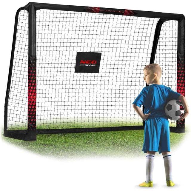 B2X Jalkapallomaali 180 x 120 x 60 cm Musta Punainen