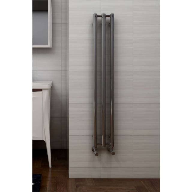 Orion Håndklædetørrer 190x1200 Børstet Stål