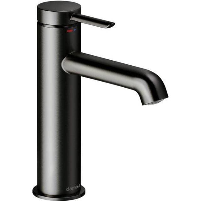 Damixa Iris Håndvaskarmatur 114mm Børstet Antracit