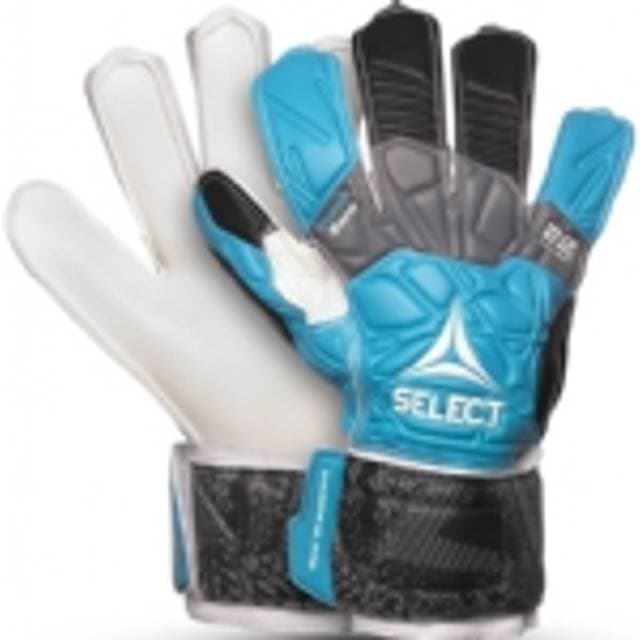Selecta Select 22 Flexi Grip Flat Cut Målmandshandsker - Blå-Grå-Hvid