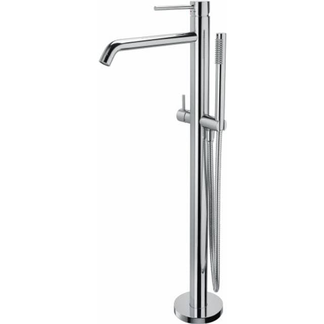 Strømberg Ligro Fritstående Kar Bruserbatteri Krom