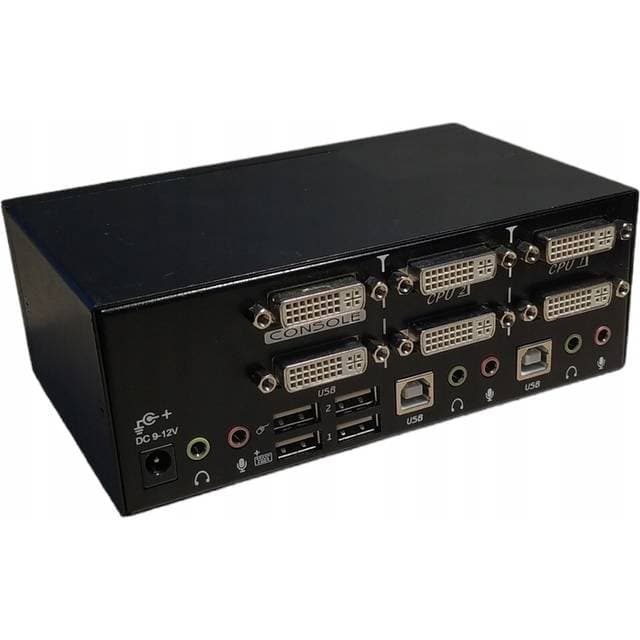 Black Box Black Box ServSwitch DT with USB 2.0 Transparent