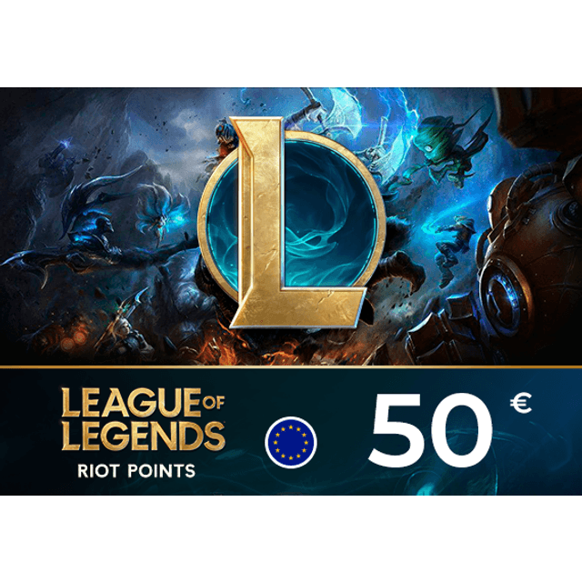 League of Legends Gift Card 50 EUR