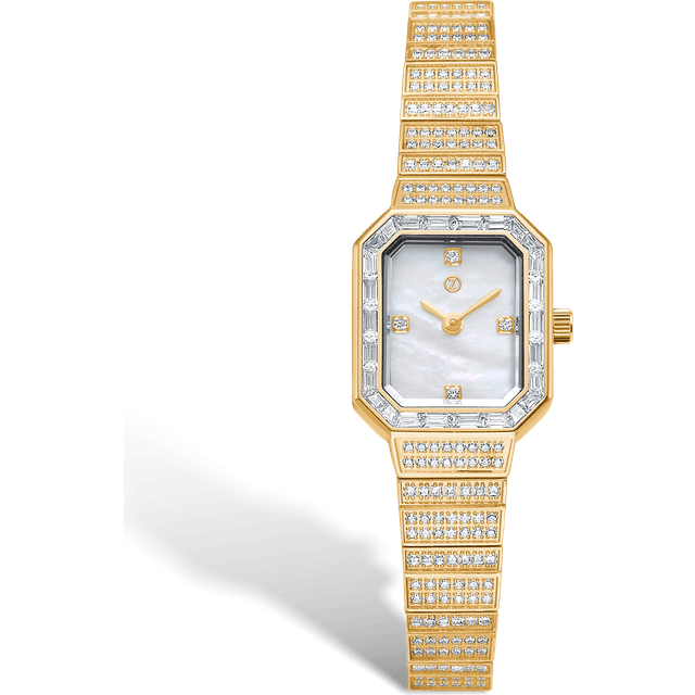 Mads Z Ur Celestial Doubléstål Swarovski Krystaller 3bar 32mm