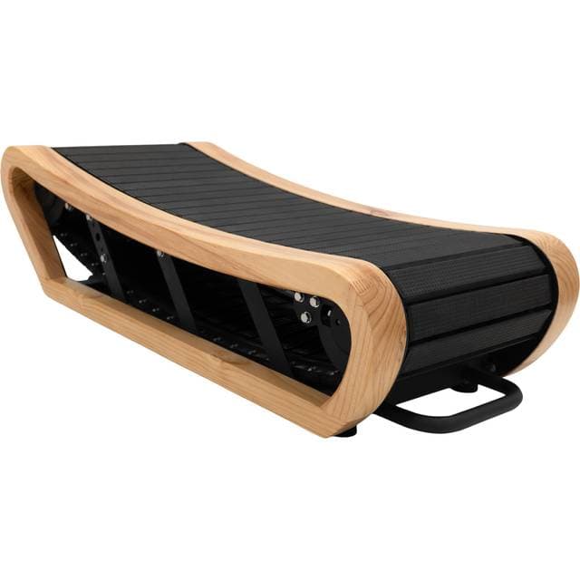 MonsterShop Light Oak Curved Treadmill Walking Pad
