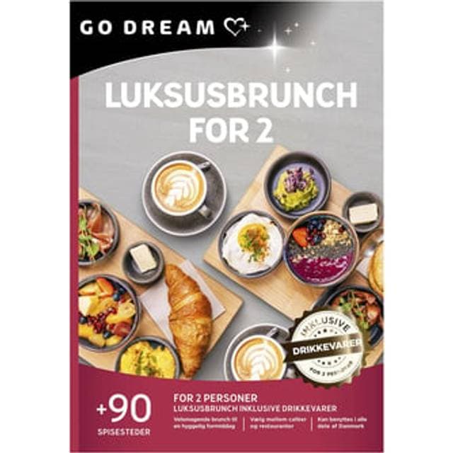 Gavekort Luksusbrunch For 2 Personer