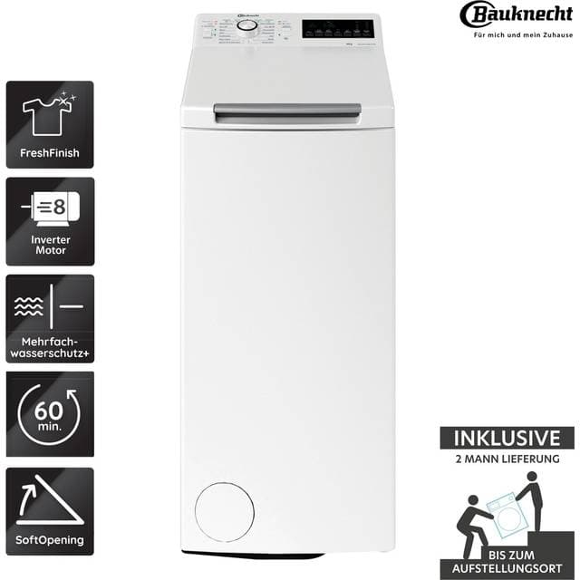 Bauknecht WMT Eco Shield 626 A Waschmaschine Toplader