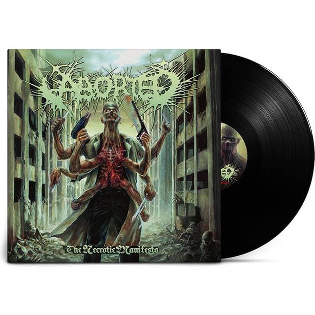 Aborted LP The Necrotic Manifesto Ingen Standard (Vinyl)