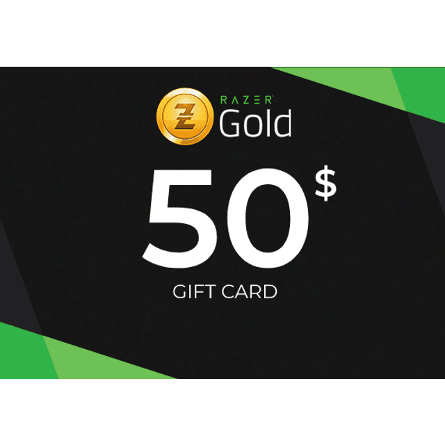 Razer Gold Gift Card 50 USD