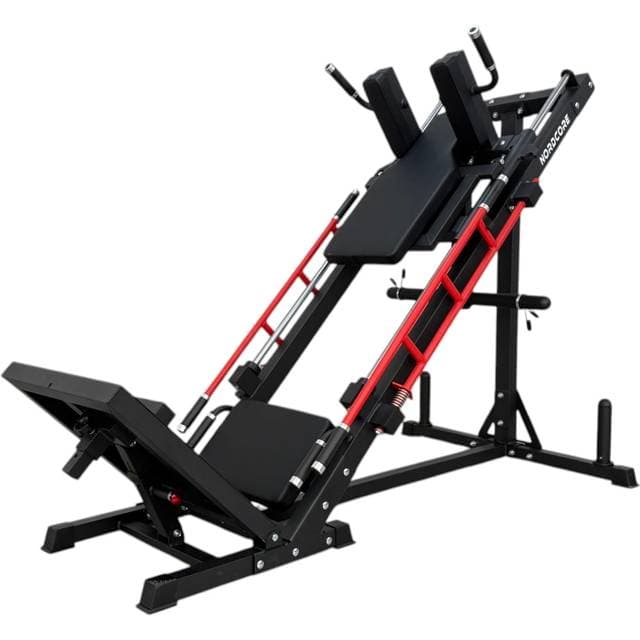 Nordcore 3-i-1 Hack Squat Benpres Kalvemaskine