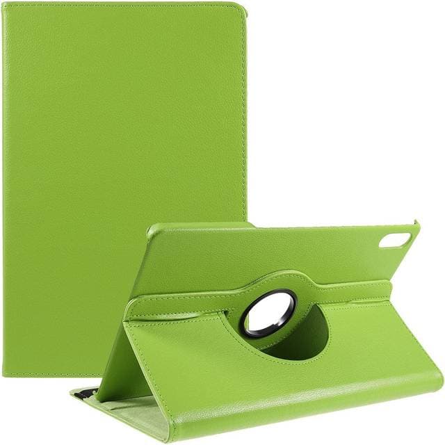 Eiderwood Lenovo Tab P12 Pro Læder Cover 360 Graders Standerfunktion Grøn